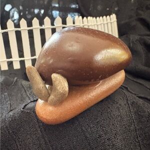 Giant Stone Snail Paperweights or Large Plant or Home Decor